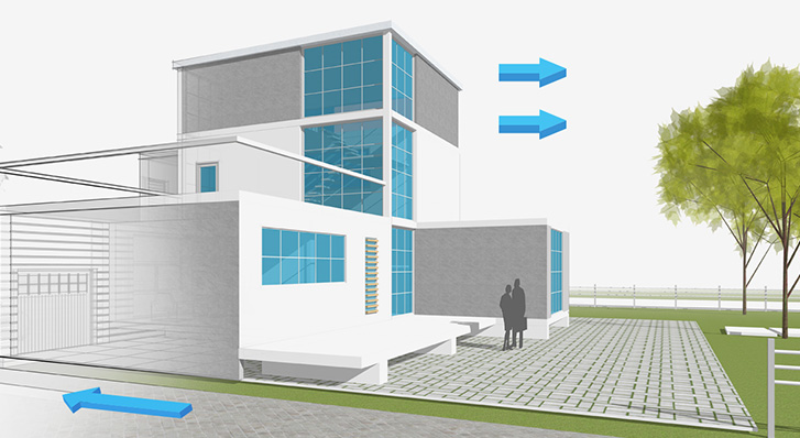 Orientation et espace géographique énergétique
